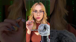 ASMR COMPTER AVEC MOI ✨ asmr shorts shortsfeed asmrfrancais [upl. by Lough]