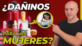 ¡PELIGRO MUJERES ¿EL MAQUILLAJE QUE USAS TIENE ESTOS QUÍMICOS PRODUCTOS DAÑINOS  BLOQUEADOR SOLAR [upl. by Thais]