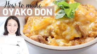 Oyakodon Recipe  Japanese cooking 親子丼 [upl. by Mellisa949]