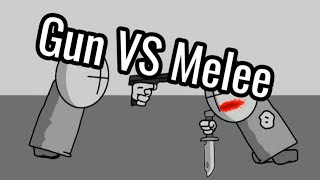 Gun VS Melee  Madness Combat [upl. by Eintruok395]