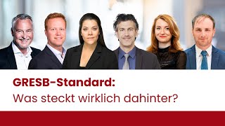 Expertenrunde zu GRESB ESGStandards Immobilien und Praxisherausforderungen  Webinar [upl. by Aram]