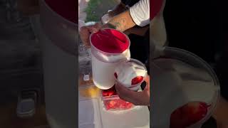 Fresas con crema fresas viral parati trend foodie tendencia [upl. by Greenburg165]