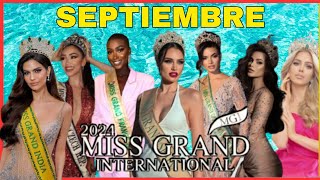 🔴 Miss Grand International 2024 TOP 20 FAVORITAS DE quotSEPTIEMBREquot [upl. by Aihsila496]