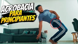 ACROBACIA de Capoeira FÁCIL que CUALQUIERA puede APRENDER Nivel PRINCIPIANTES [upl. by Ihcalam188]