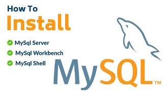 How to install MySQL in Windows  Install MySQL Server Workbench amp MySQL Shell Latest Version [upl. by Sible]