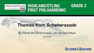 Themes from Scheherazade arr Richard Meyer – Score amp Sound [upl. by Melda416]