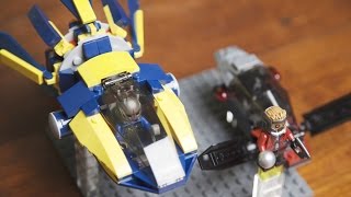 Lego Marvel Guardians of The Galaxy 76019 Starblaster Showdown Speed Build [upl. by Zarger709]