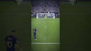 Argentina vs France Most Epic World Cup Final Penalty Shootout 🏆🔥football messi worldcup [upl. by Witty]