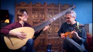 Theorbo amp Mandolino DUET Part I [upl. by Ariak]