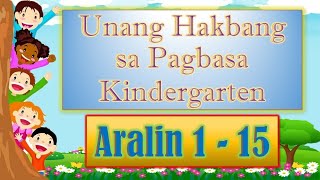 Unang Hakbang sa Pagbasa Aralin 1  15 Kindergarten Marungko Approach [upl. by Mahtal]