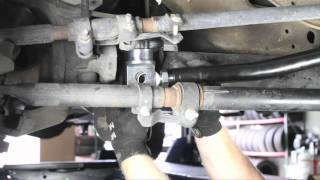 ReadyLIFT Ford Super Duty F250 F350 Anti Wobble Trac Bar Installation [upl. by Dibbrun]