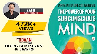 The Power of Your Subconscious Mind  Joseph Murphy  Hindi Book Summary  Aadi Gurudas  Udaan NGO [upl. by Cost]