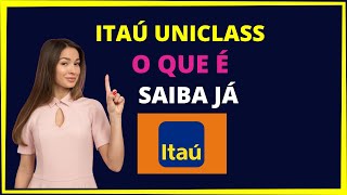 O que é Itaú uniclass [upl. by Ahtrim640]