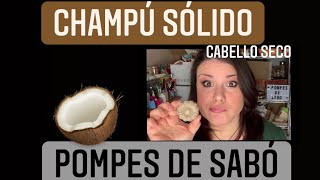 CHAMPÚ SÓLIDO para cabello AFRO O MUY SECO diy cosmetics [upl. by Hanavas373]