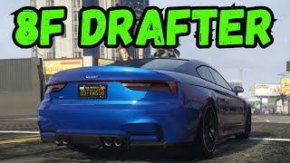 Audi RS5 in GTA 5 Online  Obey 8F Drafter Customization  The Diamond Casino amp Resort DLC [upl. by Simah420]