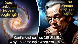 Kant’s Antinomies EXPLAINED Infinite or Finite Ideas from Critique of Pure Reason EXPLAINED [upl. by Riatsala]