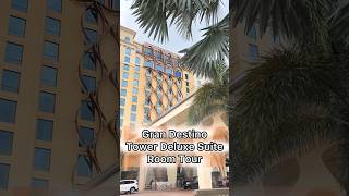 ROOM TOUR Disneys Coronado Springs Resort Gran Destino Tower  Tower Deluxe Suite 550 CLUB LEVEL [upl. by Yorel]