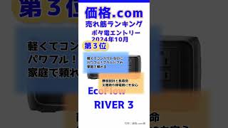 価格com人気売れ筋ランキング【ポータブル電源エントリークラス】2024年10月 [upl. by Lennaj971]