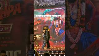 Rashmika amp Allu Arjun Dance together on Dance dance pushpa2 [upl. by Yelahc]