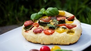 Weltmeisterschaft´s Focaccia vom Monolith Junior Deutsches BBQ und GrillRezept Vegan [upl. by Barnaby]