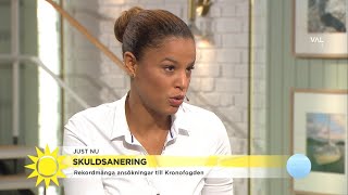 Rekordmånga ansöker om skuldsanering  så bedömer Kronofogden  Nyhetsmorgon TV4 [upl. by Lancey939]