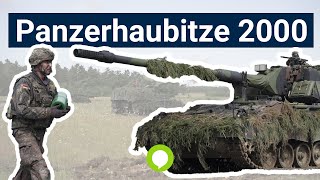 Erster scharfer Schuss des Panzerartilleriebataillons 375 mit der Panzerhaubitze 2000 [upl. by Balduin]