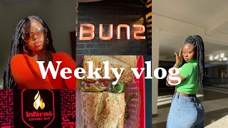 Weekly vlog💫 jollof kigali food clubbing alcohol shopping and more activitiesangela umutesi [upl. by Nerita]