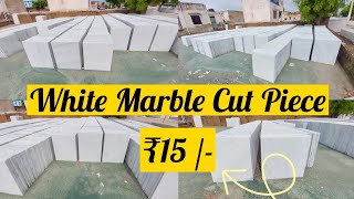 White Marble Tiles amp Cut Piece  Makrana Marble Cut Piece amp Cut Size Leera [upl. by Aisya]