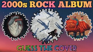 Guess the 2000s ROCK ALBUM COVER Quiz • 2000s Rock Music Bands Trivia • Best Legendary Album Cover [upl. by Dymphia]