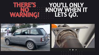 L322 Range Rover  Propshaft replacement  2012 44 TDV8 [upl. by Mazman]