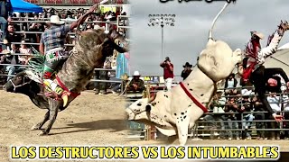 RANCHO LOS DESTRUCTORES VS LOS INTUMBABLES DEL JARIPEO EN SALINAS CALIFORNIA [upl. by Sasnak335]