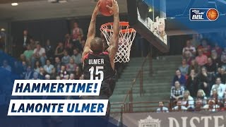 HAMMERTIME Lamonte Ulmer mit Halfcourt AlleyOop [upl. by Booth327]