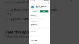 Android 11 file manager problem CX file explorer [upl. by Caresse748]