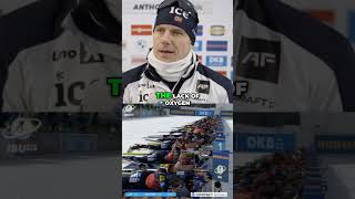 Vetle Sjaastad Christiansen is afraid of Johannes Dale skiskyting biathlon [upl. by Igal]