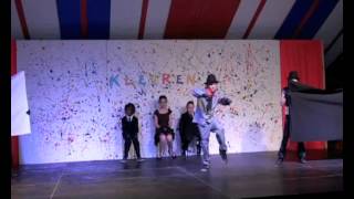 Schoolfeest 2012  Thema Kleuren  zwart [upl. by Latsyrc]