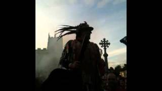 Haxey Hood 2011  smoking the fool [upl. by Peedsaj]