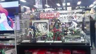 GUNPLA Department in tokyo ガンプラ売り場 [upl. by Alodi]