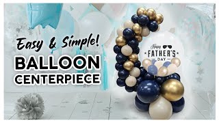 Balloon Bouquet Centerpiece Tutorial [upl. by Acimak]