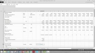 Basic Project Finance Exercise [upl. by Modnar268]