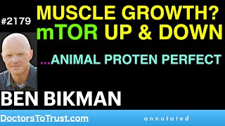 BEN BIKMAN r4  MUSCLE GROWTH mTOR UP amp DOWN…ANIMAL PROTEN PERFECT [upl. by Rebmit]