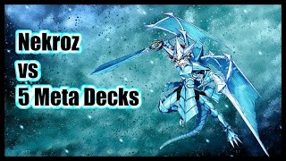 Nekroz vs 5 Meta Decks August 2021 YGO PRO [upl. by Hickey]