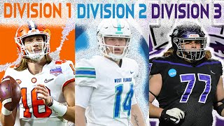 The Difference Between Division 1 Division 2 and Division 3 [upl. by Zebe]