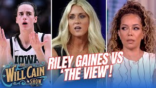 Riley Gaines DESTROYS The View over Caitlin Clark white privilege comments  Will Cain Show [upl. by Gillette768]