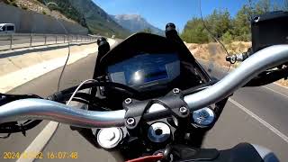 Moto Guzzi V85 TT top speedmotorbikesmototravelcurves [upl. by Adnima934]