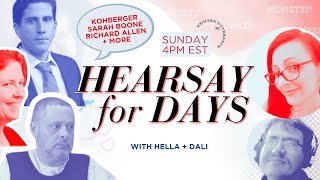 Hearsay for Days LIVE  RichardAllen ⛓️  BryanKohberger 🧑‍🎓  SarahBoone 🧳  more Sun 4pm ET [upl. by Keating]