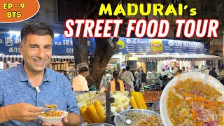 EP  9 BTS Madurai Street Food Tour sweet Paniyaram Adi rasam Murugan idly Tamil Nadu [upl. by Norval]