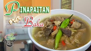 Pinapaitan na Baka  Exotic Filipino Recipe  Papaitan Baka  Pulutan [upl. by Jon]