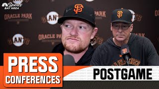 Bob Melvin says Giants need to do more after 62 loss to White Sox  NBC Sports Bay Area [upl. by Einhpets]