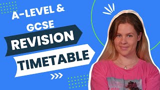 How To Make A GCSE and ALevel Revision Timetable 📆  IMPROVE GRADES and REDUCE STRESS ✅ [upl. by Mixam]