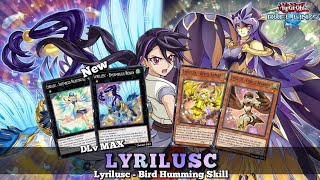 New Lyrilusc Deck with Lyrilusc  Bird Humming Skill KC Cup Duel DLv MAX YuGiOh Duel Links [upl. by Euginomod]